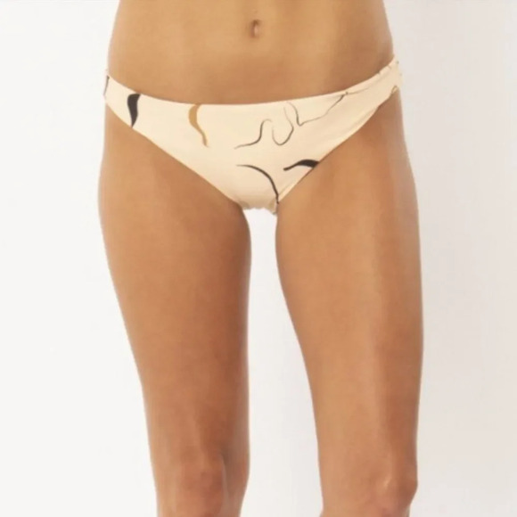 Amuse Society Cheeky Sz L Two Piece Swimwear - Picture 4 of 10